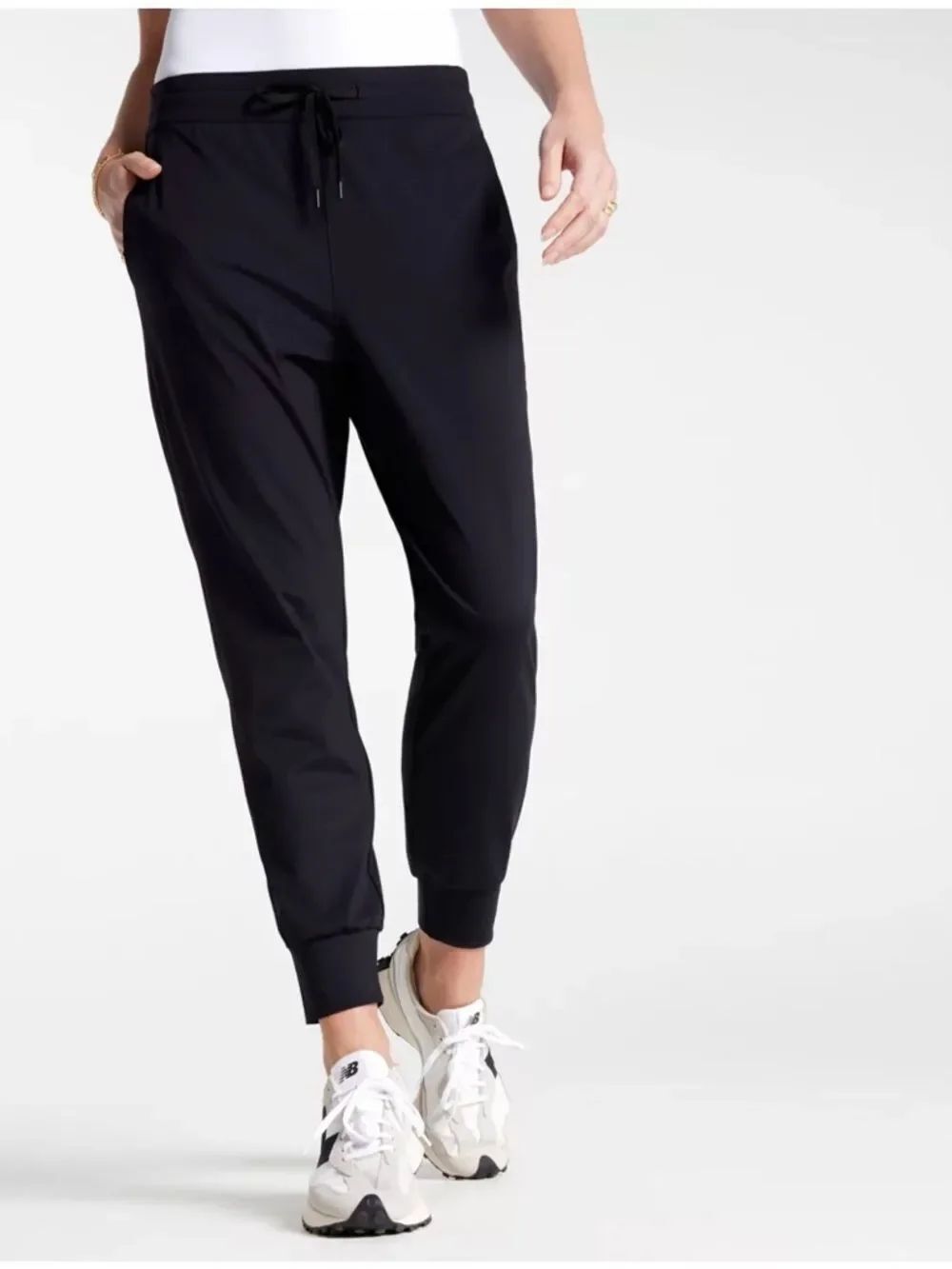Calia By Carrie Underwood Black Modal Blend Drawstring Jogger Pants Size M
